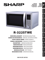 Sharp R-322STWE El manual del propietario