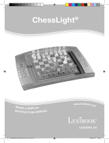 Sharper Image Electronic Lighted Chess El manual del propietario