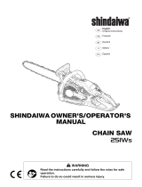 Shindaiwa 251WS Manual de usuario