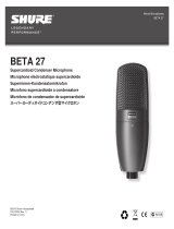 Shure BETA27 Manual de usuario