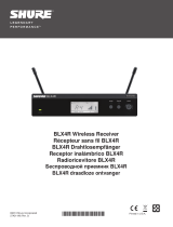 Shure BLX24R/SM58 S8 Wireless System mit Handsender Manual de usuario