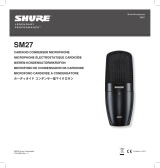 Shure SM27 Guía del usuario