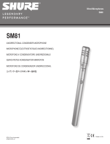 Shure SM81-LC Guía del usuario