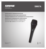 Shure SM87A Guía del usuario