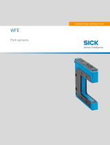SICK WFE Fork sensors Instrucciones de operación