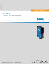 SICK WL23-2 Compact photoelectric sensor Instrucciones de operación