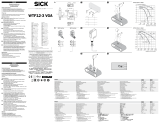 SICK WTF12-3 VGA Instrucciones de operación