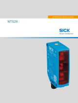SICK WTS26 Instrucciones de operación