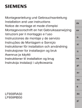 Siemens LF959RB50B/02 El manual del propietario
