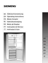 Siemens KG33VX96/01 El manual del propietario