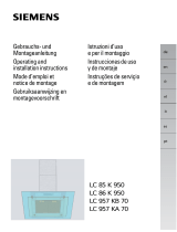 Siemens LC957KA70/01 Manual de usuario