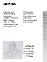 Siemens LF957GA70/01 El manual del propietario