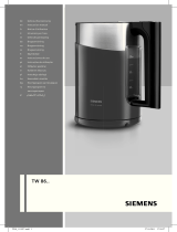 Siemens TW86105 El manual del propietario