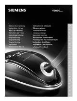 Siemens VS08G222CH/03 Manual de usuario