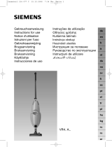 Siemens VR40A20 Manual de usuario
