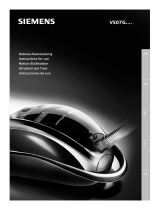 Siemens VS07G1835 Manual de usuario