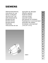 Siemens VSX11800/03 Manual de usuario