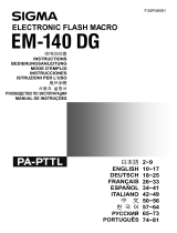 Sigma EM-140 Manual de usuario