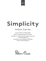 Silver Cross Simplicity Manual de usuario