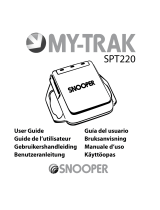 Snooper My-Trak SPT220 Manual de usuario
