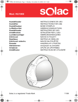Solac HU1060 El manual del propietario