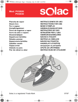 Solac PV2030 Instrucciones de operación