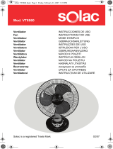 Solac VT8860 El manual del propietario