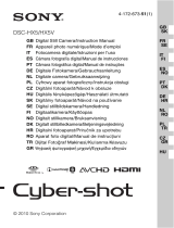 Sony Cyber Shot DSC-HX5 Manual de usuario