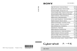Sony Cyber Shot DSC-W510 Manual de usuario