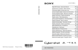 Sony Cyber Shot DSC-W550 Manual de usuario