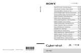 Sony Cyber Shot DSC-W620 Manual de usuario