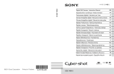 Sony Cyber-Shot DSC W610 Guía del usuario