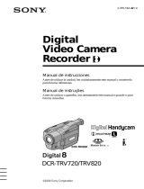 Sony Digital Handycan Digital 8 El manual del propietario