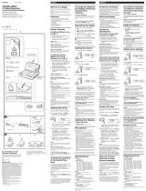 Sony ICF-SW12 Manual de usuario