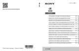 Sony A5000 Serie Manual de usuario