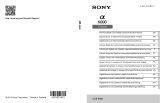 Sony α 6000 Manual de usuario