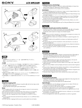 Sony LCS-WR2AM Using Guide