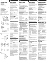 Sony Série M-430 Manual de usuario