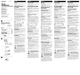 Sony MDR-EX35LP White Manual de usuario