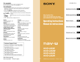 Sony NVD-U03N Manual de usuario