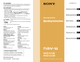 Sony Série NVD-U13E El manual del propietario