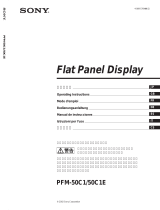 Sony PFM-50C1 Manual de usuario