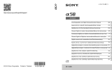 Sony alpha 58 Manual de usuario