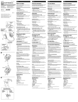 Sony WALKMAN SRF-H5 Manual de usuario