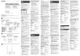 Sony SRS-A205 Manual de usuario