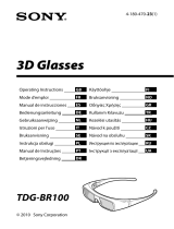 Sony TDG-BR100 Manual de usuario