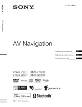 Sony XNV L66BT Manual de usuario