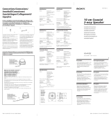 Sony XS-A1025 Manual de usuario