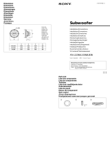 Sony XS-L1236 Manual de usuario