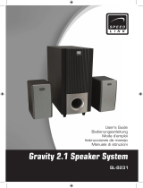 SPEEDLINK Gravity 2.1 Manual de usuario